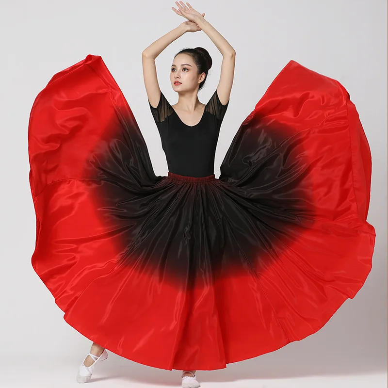 Spain Flamenco Dance Performer Dresses for Women Stage Performance Dancing Skirts Female Modern Classical Dance Big Swing Skirt