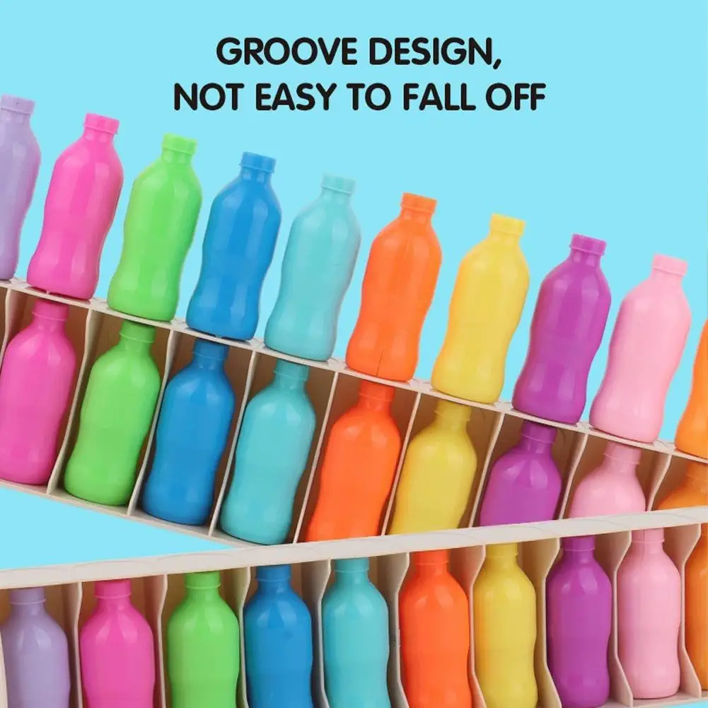 Fles Kleur Match Spel Leuk Familie Bordspel voor Kinderen 2-4 Speler Fles flip Spel Perfect voor Reizen Camping Feestdagen Feest