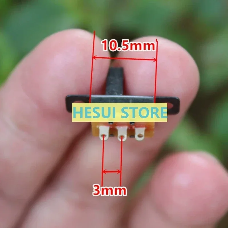 10PCS 3-pin 2-speed small switch Micro-power switch Three-pin 2-speed toggle switch