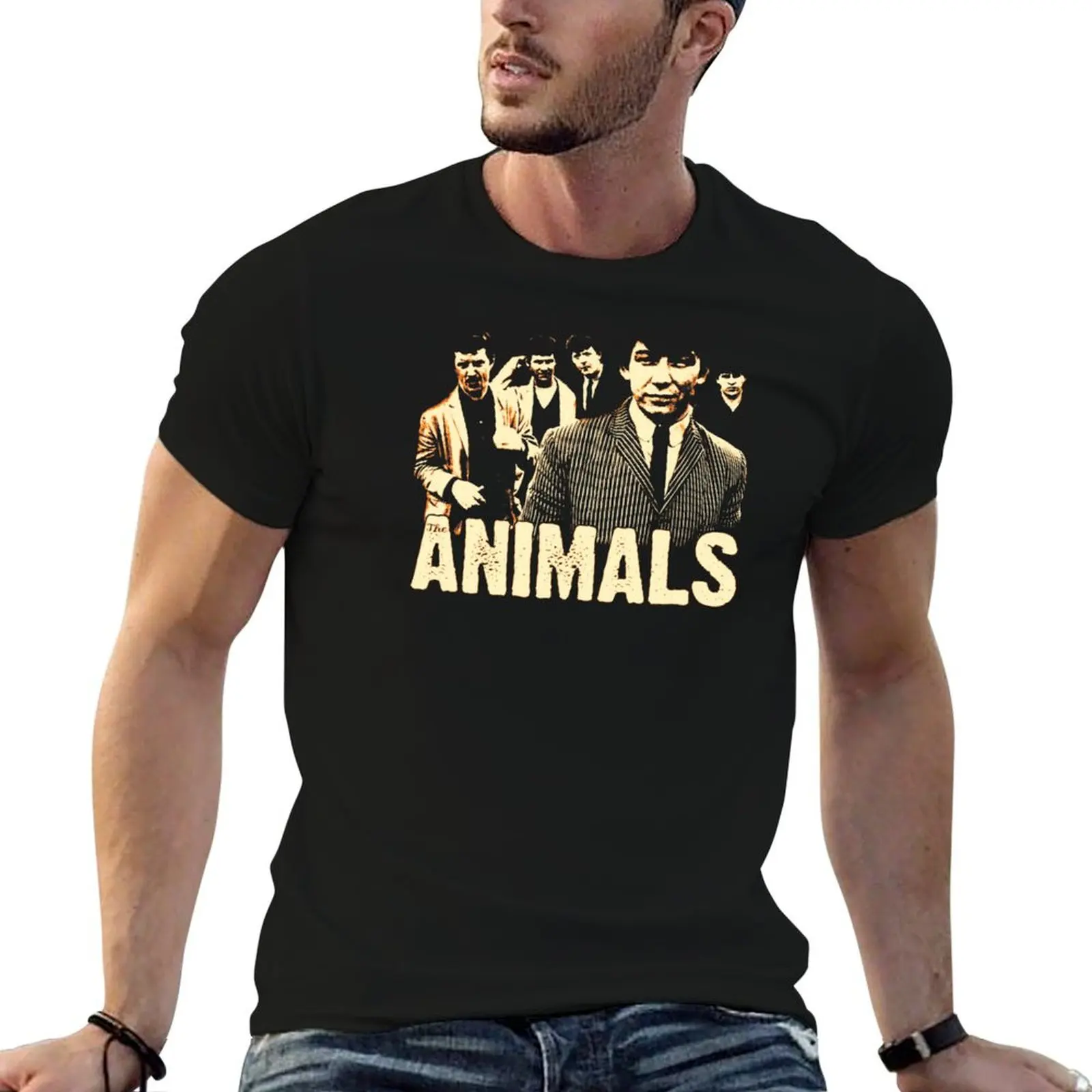 

The Animals T-Shirt t shirts for man cotton soft cotton tshirt 100% T-Shirt