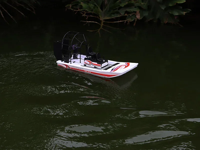 Gart JDHMBD ad alta velocità Swamp Dawg boat telecomando due canali grande vendita Turbo Cruise RC barca a vento senza spazzole ad alta velocità