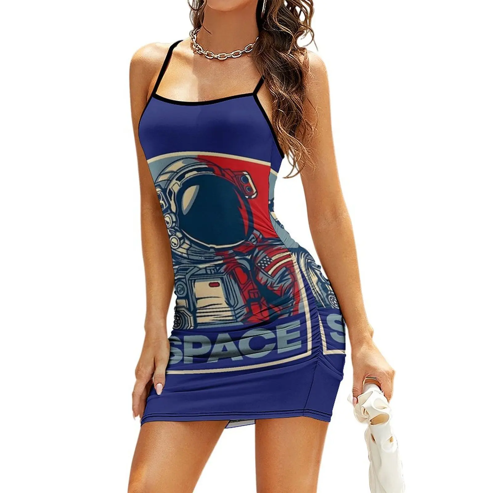 

Space Sling Dress women's evening dresses summer dress korean women dress party night sensual sexy for women