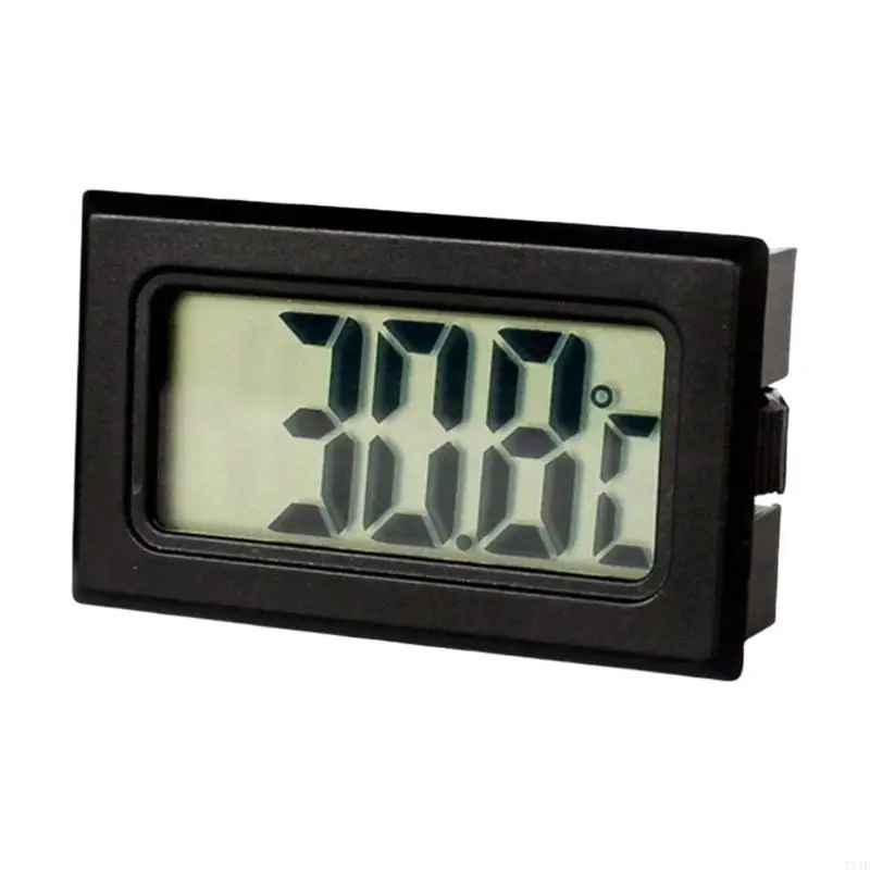 

77JF LCD Display Thermometers for Reptiles Terrariums Indoor Climate Monitoring Device