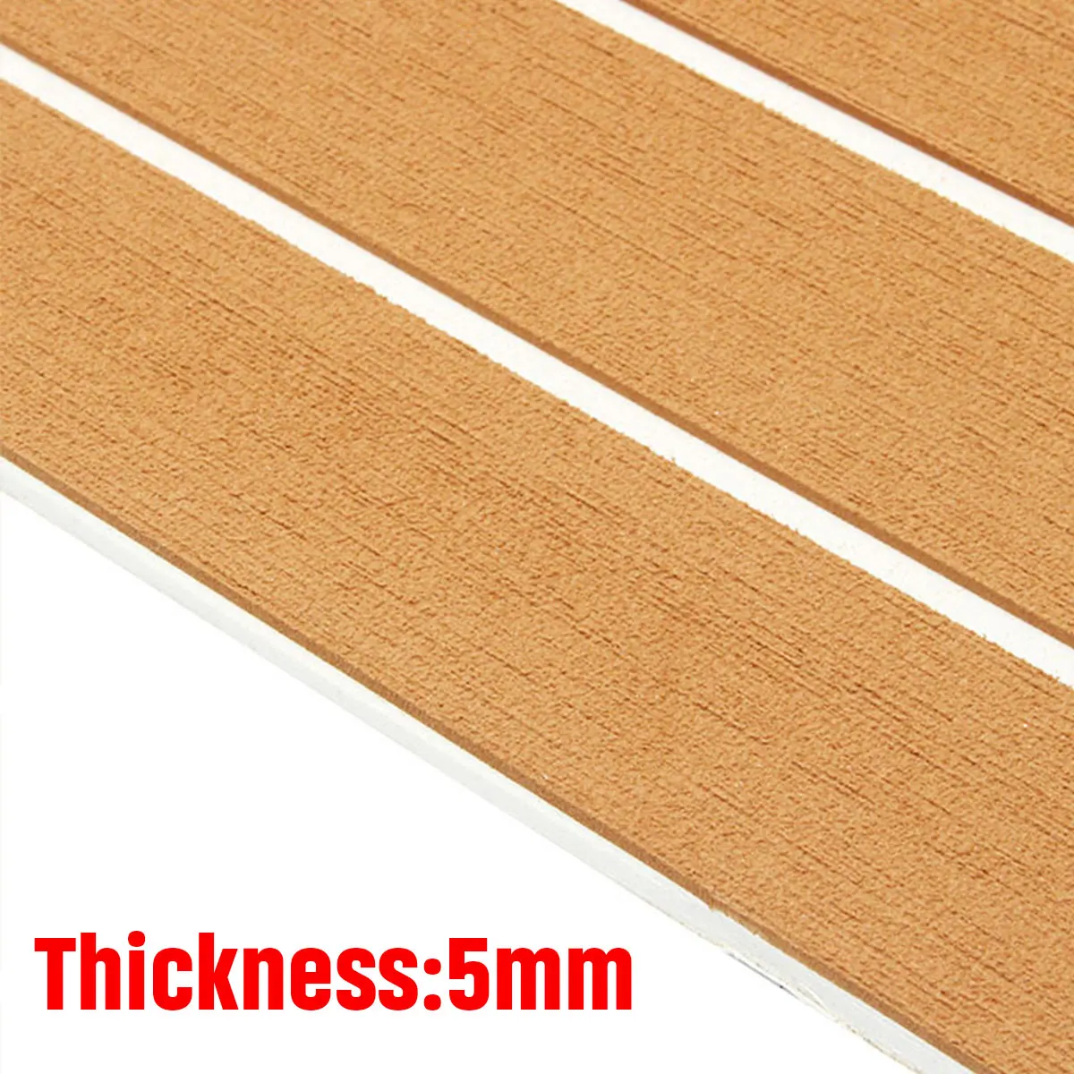 EVA Foam Faux Teak Boat Deck Mat Marine Flooring Self-Adhesive Marine Boat Decking Sheet 2400x600/900x6mm Yacht Accessories