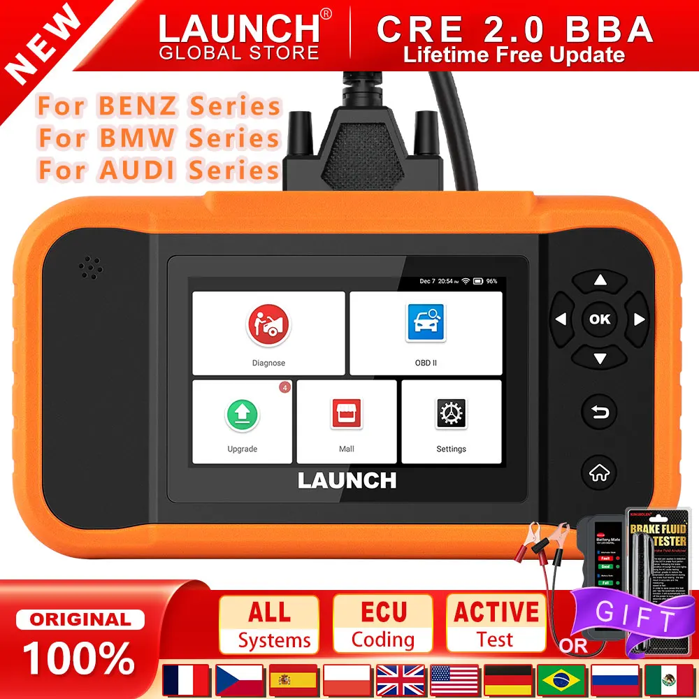 LAUNCH X431 CRE 2.0: Il Migliore Scanner per Auto di Tutti i Marchi
