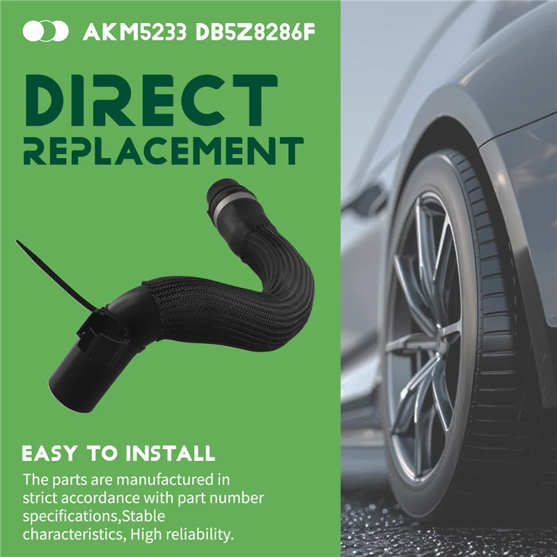 

KM5233 Front Water Tank Radiator Hose Lower Water Line DB5Z8286F For Ford Lincoln MKT 2010-2013 Expansion Polices 14-18-A67F