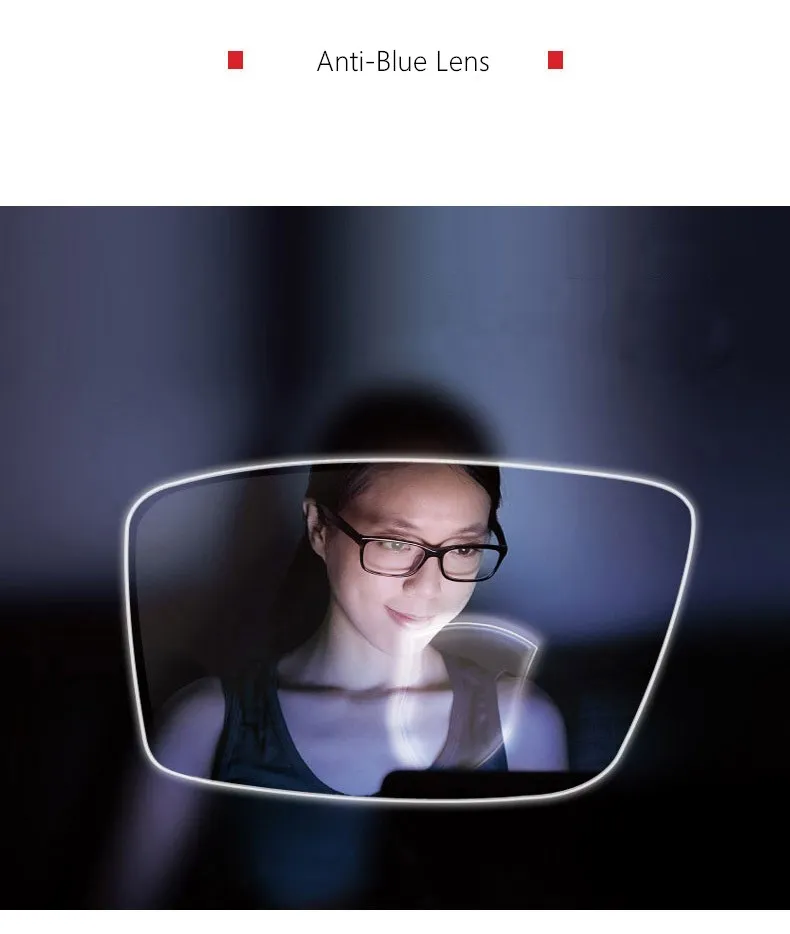 1,56 1,61 1,67 Anti Blue Ray Und Photochrome Brille Objektiv Optische Verordnung Objektiv Computer Lesen Objektiv Myopie Und Hyperopie – Detail 8