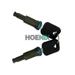 Kit d'intervalles pour camion Volvo, 2 clés et 2 portes de verrouillage, FH12, FM12, FH16, 3090483, 3090484, 272130