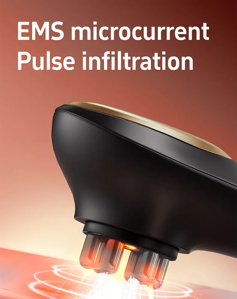 

Best selling cupping guasha massager EMS beauty device fat removal pain removal