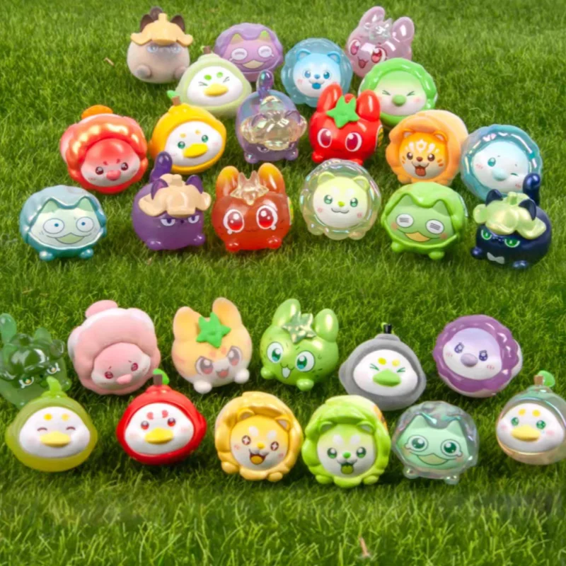 

Аутентичная овощная фея, капуста, собака, пухлая слепая коробка, мини-игрушка, Коллекционная фигурка, подарок, украшение для офиса, модная слепая сумка