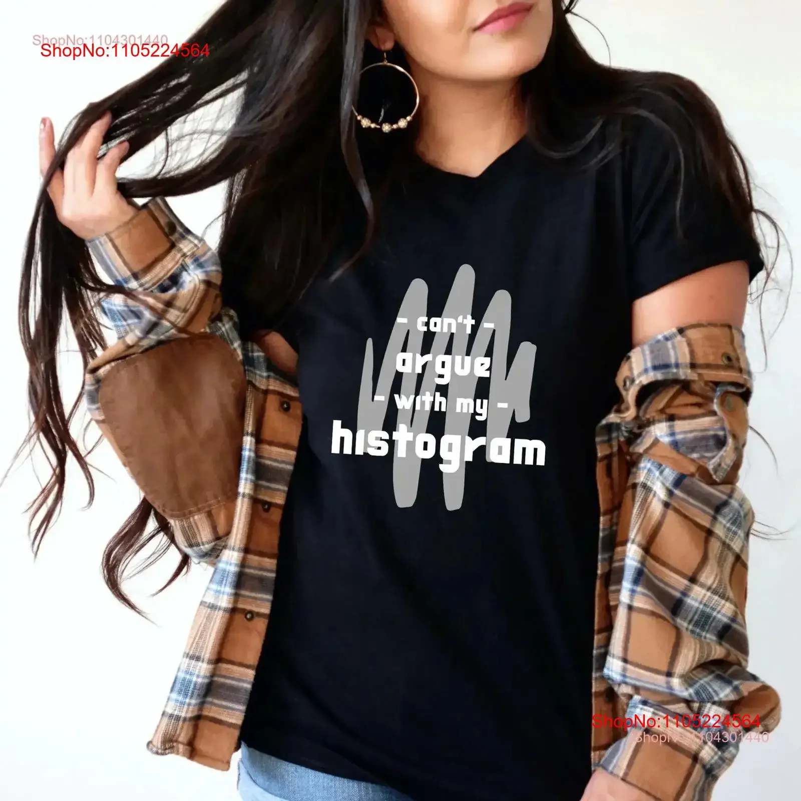 No puedo obligar con mi histograma camiseta fotografía divertida para fotógrafo peculiar moda espirituosa cámara atrevida única diversión vintage