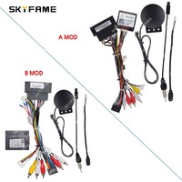 SKYFAME 16Pin Car Wiring Harness Adapter Canbus Box Decoder Power Cable For Fiat Tipo Egea RP5-FT-001 FTF1.20 G-FIAT-RZ-52