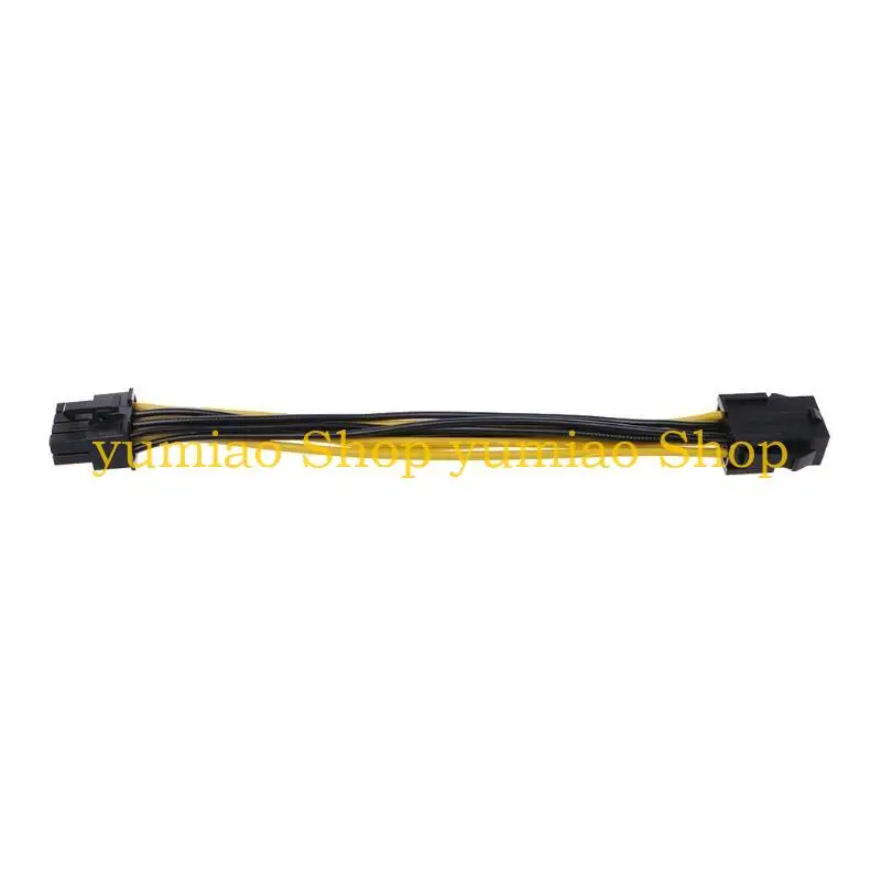 

587B 1Pc 6Pin PCI for Express Power Cable PCIE 6 Pin Female to 8 Pin Male Video Card Extension Cord