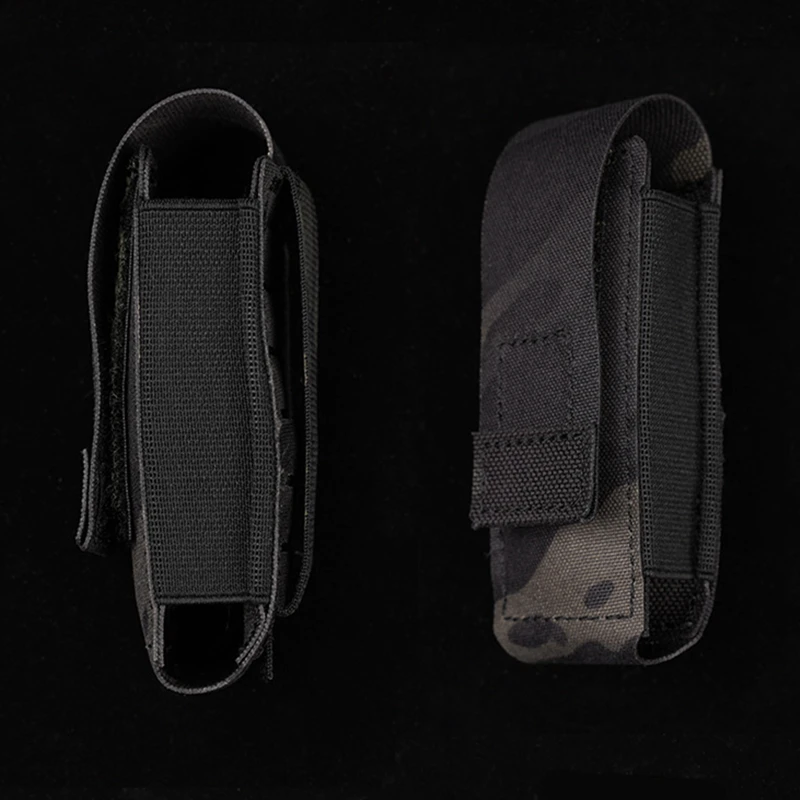 Molle OC-bolsa para pulverizador de pimienta, bolsa elástica para revista de 9mm, soporte para linterna, chaleco de caza, accesorios para cinturón de batalla