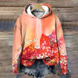 Autumn Pullover Hoodies Harajuku Fashion Women's Hoodie Casual Loose 2024 New Women Y2K Clothing Tops Daily Trend Streetwear