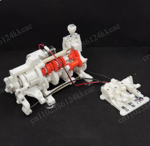 

Dynamic model of 5-speed manual transmission for automobiles with reverse clutch and gear selector printed model