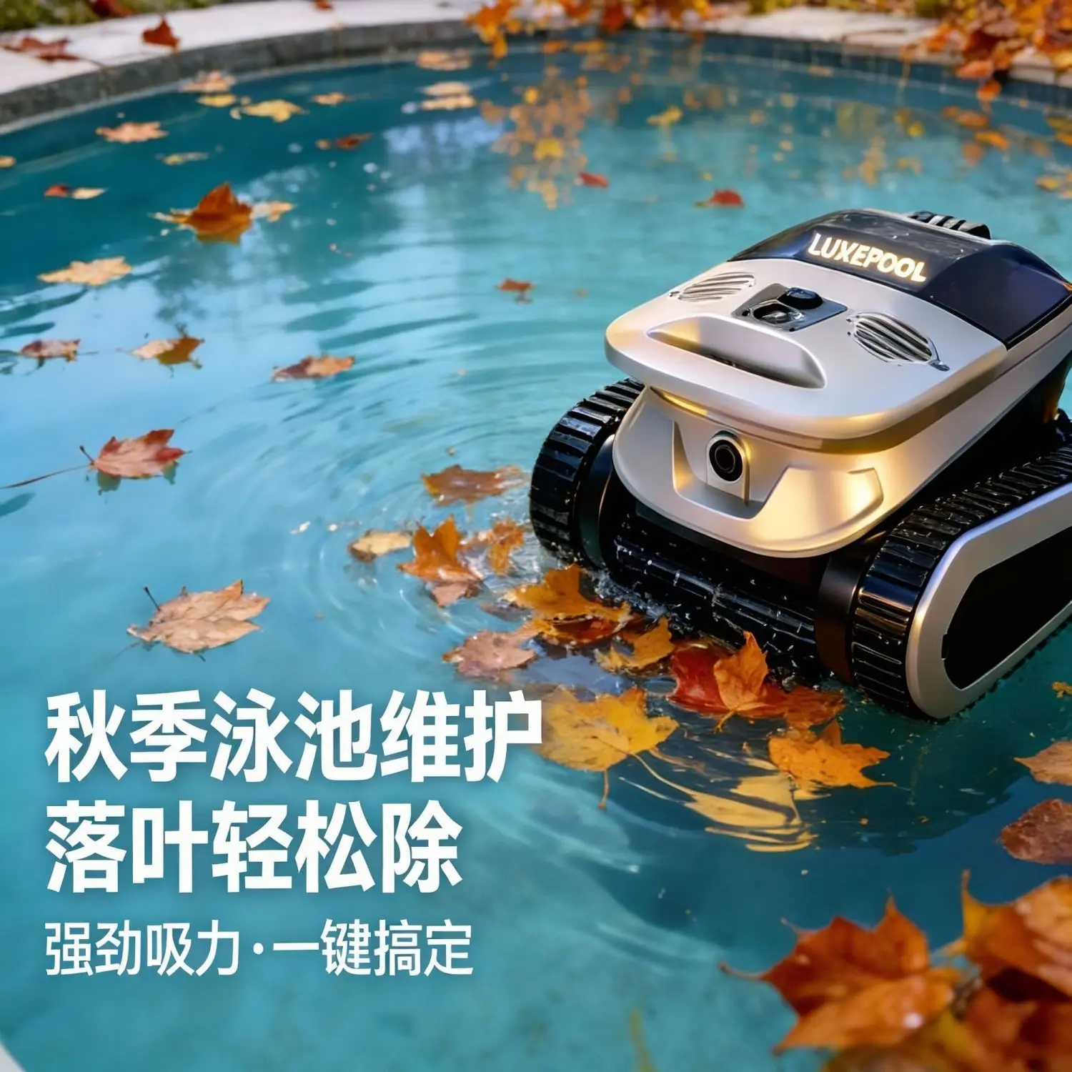 For Pool Swimming Pool Cleaning Robot Cordless Wall Climbing Automatic Underwater Vacuum Cleaner Dirt Suction Machine