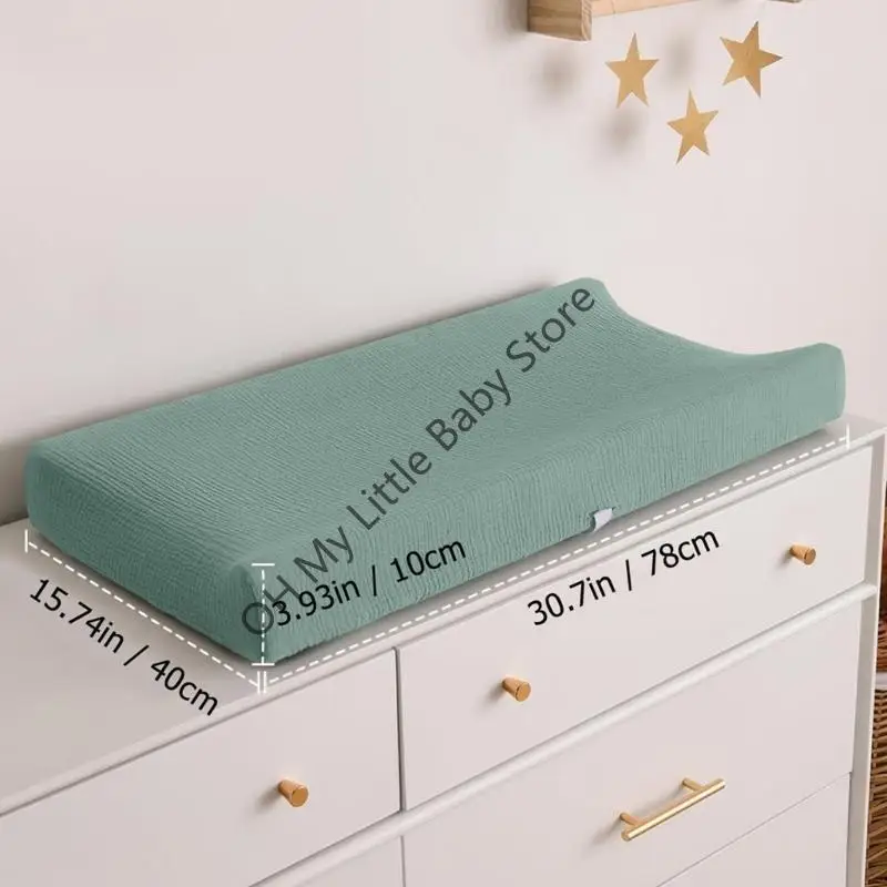 M76C لينة الطفل تغيير غطاء مراتب مضاد للماء عالي الجودة اللمسات الناعمة الرضع تغيير حفاضات غطاء مراتب مضاد للماء عالي الجودة طوي #6