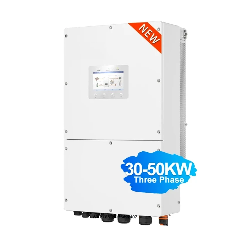 High Voltage Solis 30KW Three Phase Hybrid Solar Inverter S6-EH3P30K-H Energy Storage System Inverters