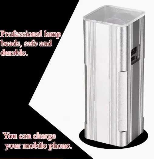 Wall Grinding Acceptance Artifact LED Flashlight USB Interface Portable Decoration Long Life Leveling Lamp