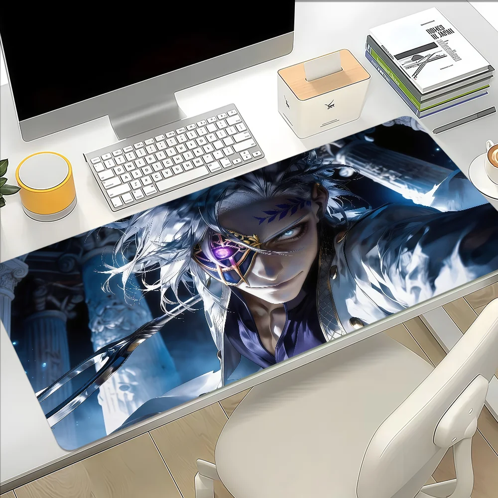 Anime Record Of Ragnarok Mouse Pad Large Non-slip Lockedge Desktop Computer Desk Mat Keyboard MousePad Office Gamer Student Gift