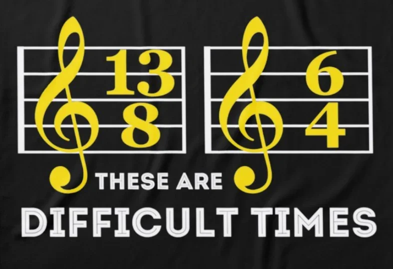 These Are Difficult Times Music Lover Gifts T-Shirt New 100% Cotton O-Neck Short Sleeve Summer Casual Mens T-shirt Size S-3XL