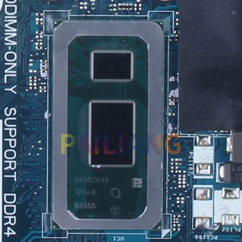 For Dell 3490 3590 3790 5494 5594 Notebook Mainboard LA-G717P 0P43V7 6FMPV i3-10110U i5-10210U i7-10510U Laptop Motherboard Test