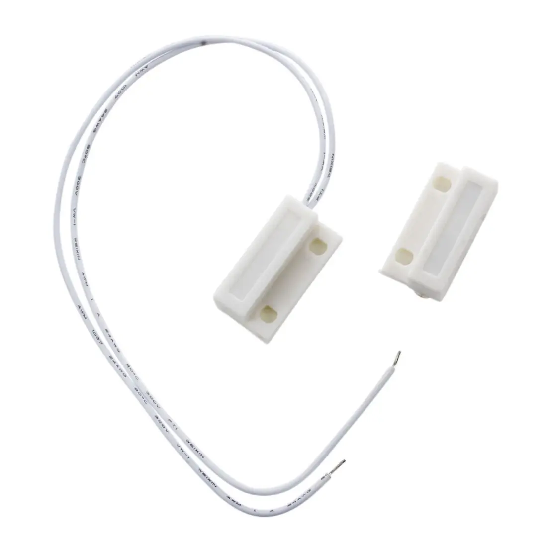 

White Door Window Contacts Magnetic Reed Switch Sensor