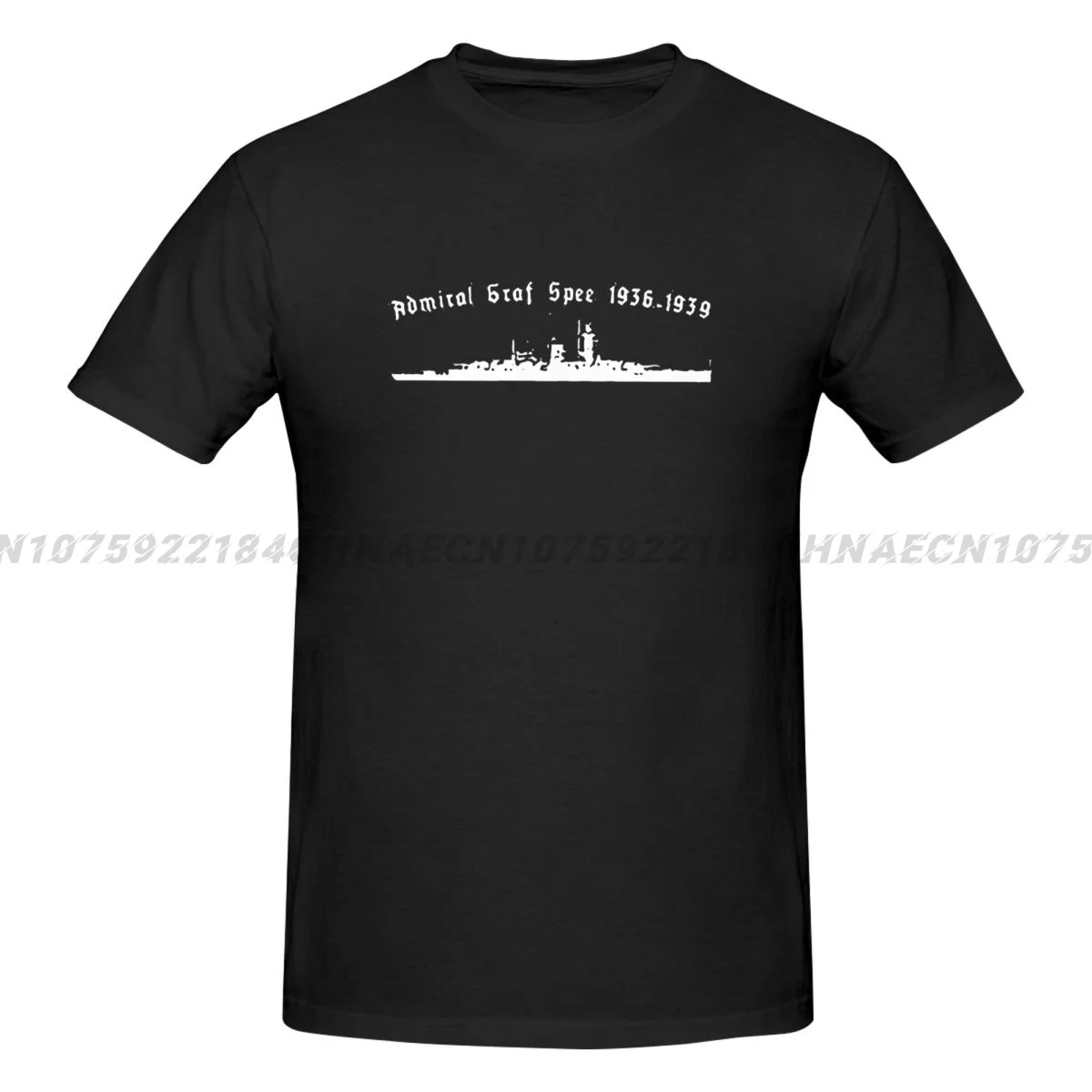 2024 New Fashion Tee Shirt Panzerschiff Admiral Graf Spee Kriegsmarine Deutschland 2WK - T Shirt Cool T-shirt