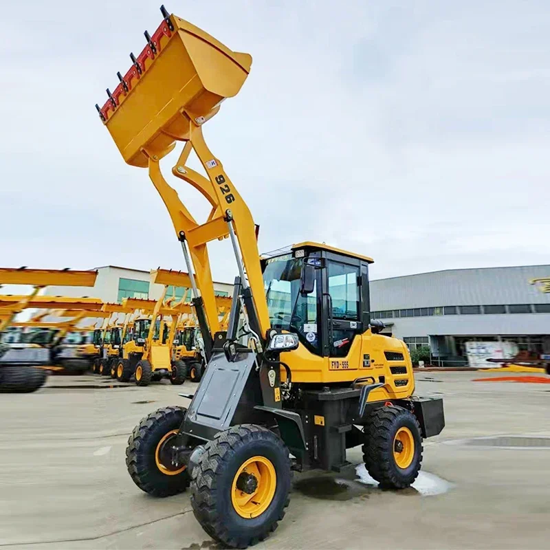 YG tractor front end loader mini skid steer loader 1200kg