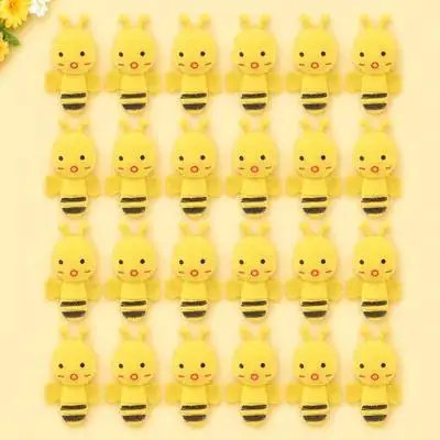 30Pcs Fun Erasers Adorable Long-Lasting Rubber School Accessories for Kids Students Stationery Bulk Gift