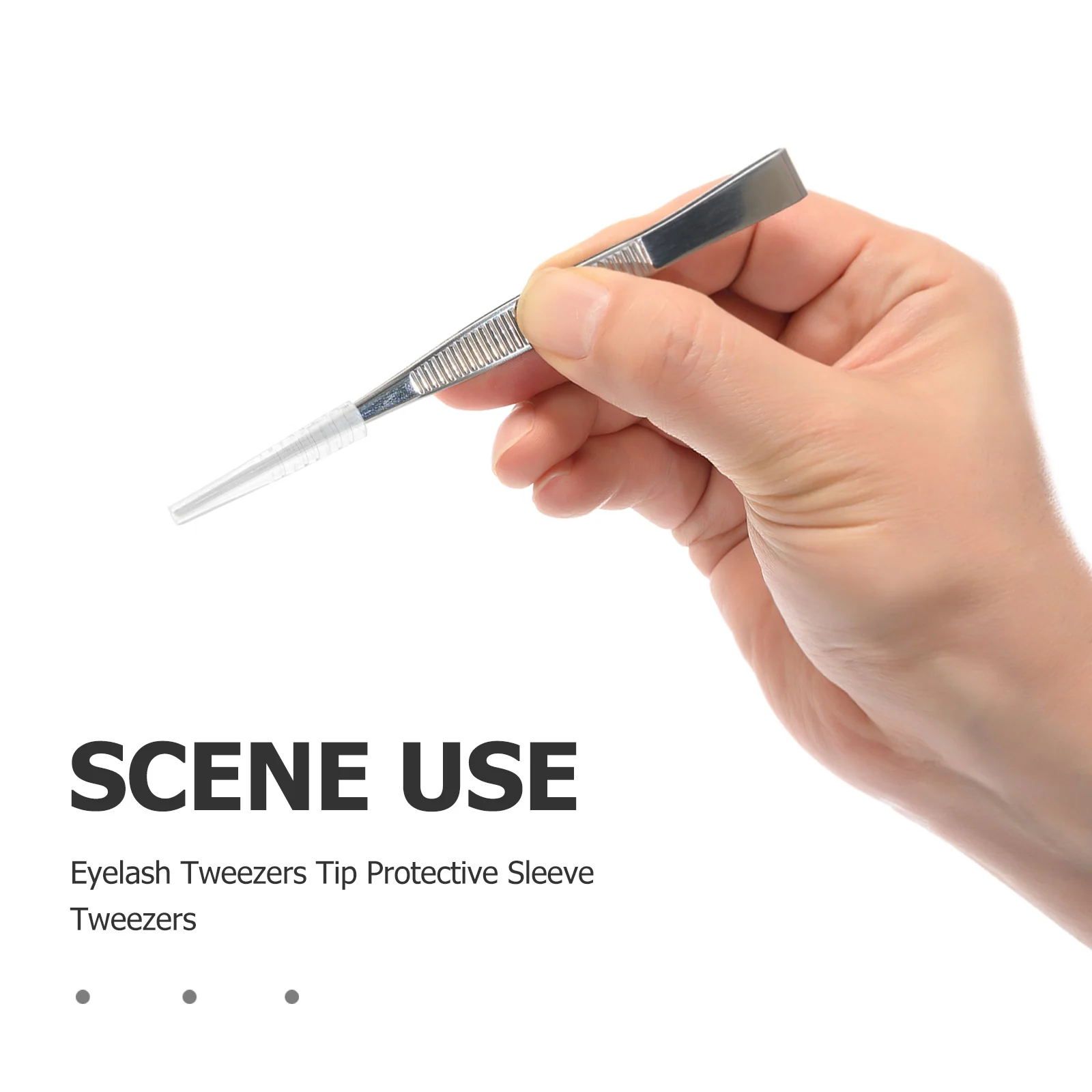 Couvercles de pincettes en Silicone, 50 pièces, manchons de protection des cils, capuchon d'outil d'extension de cils antidérapant, convient aux pincettes en acier inoxydable