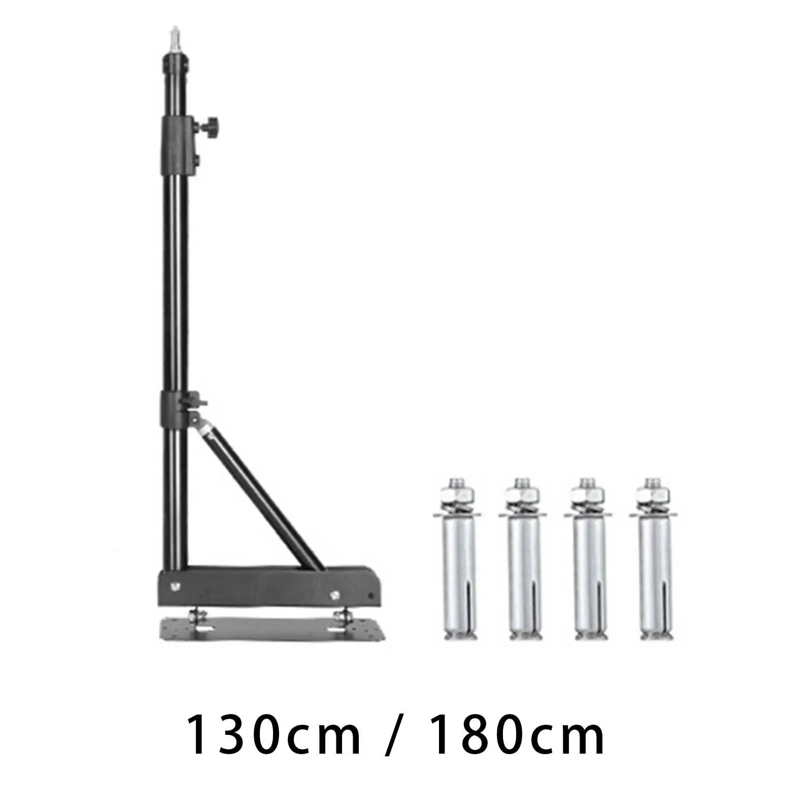 Wall Mount Boom Arm Save Space Telescopic for LED Light Photography Studio