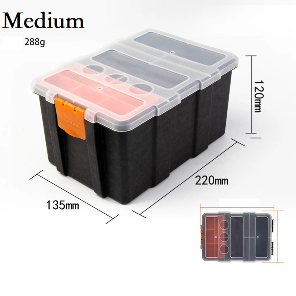 Adjustable Storage Box Hardware Parts Organizer High-Quality Material Large Storage Capacity Sturdy And Reliable