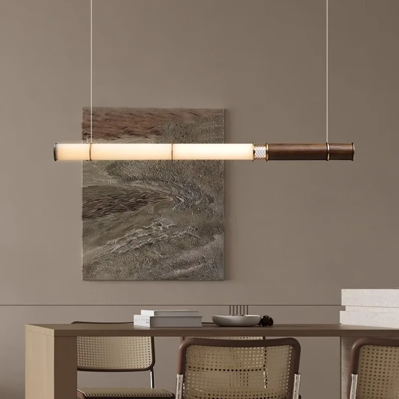 

Современная минималистичная светодиодная подвесная люстра для столовой, бара, виллы, отеля, домашнего декора, потолочный светильник