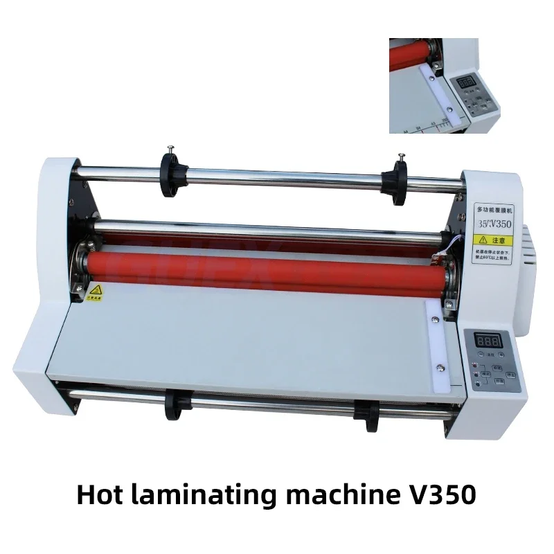 For V350 Paper Laminating Machine Hot Laminator Students Card Worker Card Office File Laminator Photo Hot Laminating Machine