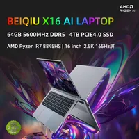 2025 AI Laptop AMD Ryzen 7 8845hs/7840hs 780M 16inch 2.5K 165HZ Gaming notebook WIFI6 BT Windows11 PRO AI PC