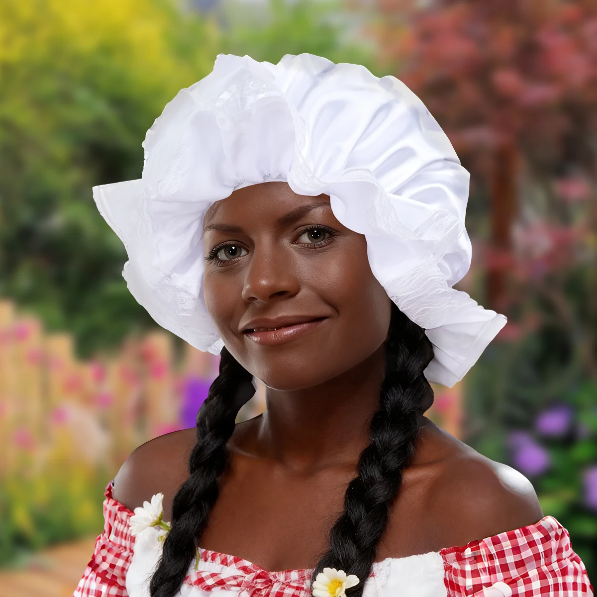 

Роскошная шелковая шапочка для сна для женщин, мягкая, в пастельных тонах, подходит для вьющихся волос, нескользящая, дышащая, предотвращает появление заломов