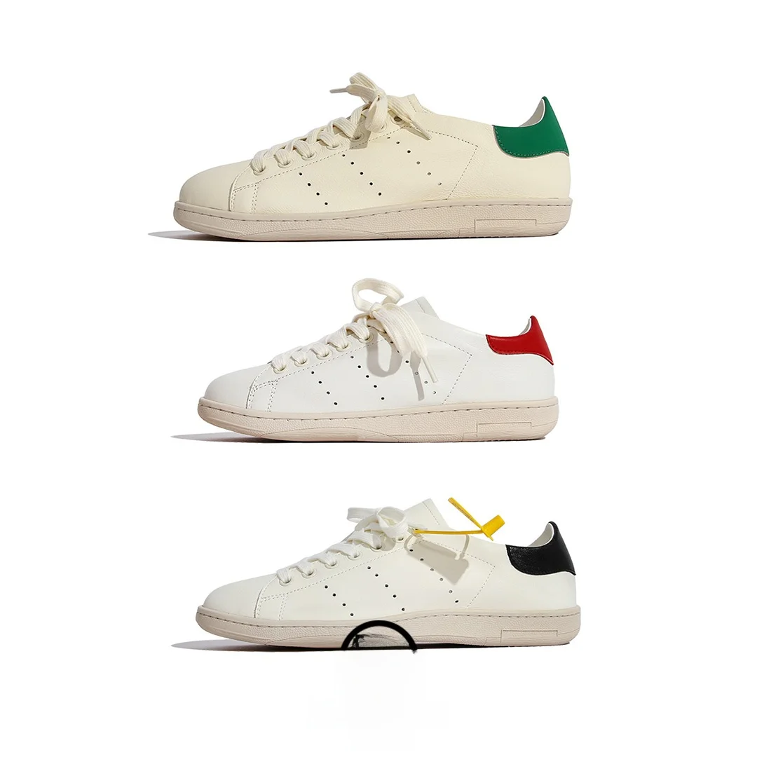 

Настоящая воловья кожа, цвет Blo Couple oes, удобные туфли на плоской подошве со шнуровкой, классические универсальные модели White oes, молодежные модные C...