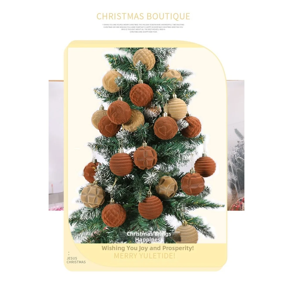 12PCS 6CM Christmas… - image