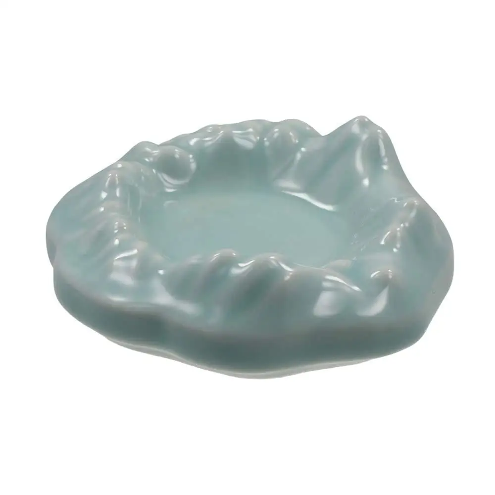 Creative Ceramic Mountain Shaped Inkstone Ink Brush Brush Ink Pen Rest Holder Paperweight Glaze Painting Tool Writing