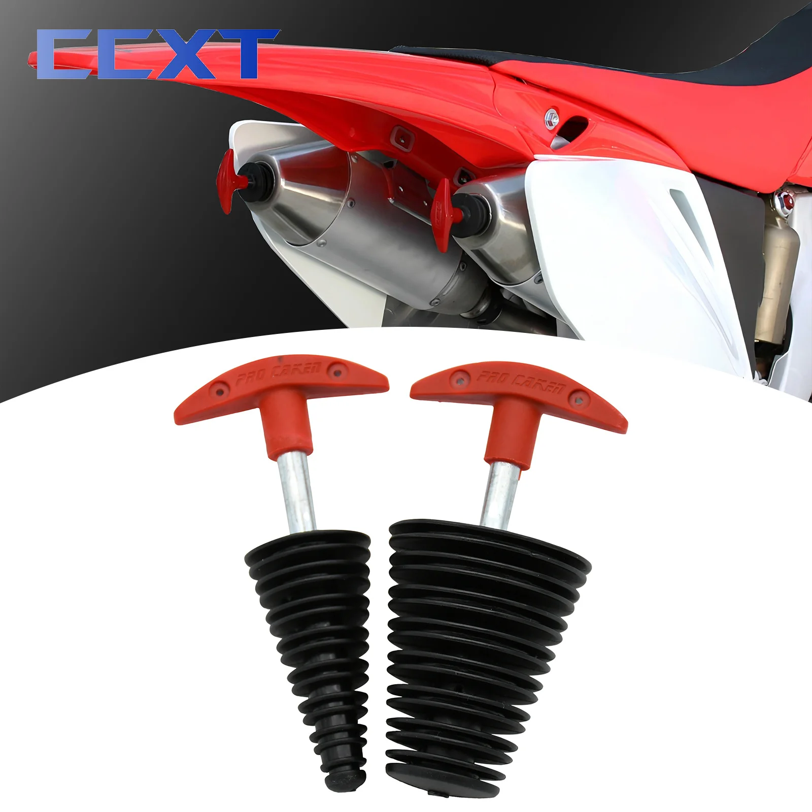 

Motorcycle 10-36mm 28-55mm Exhaust Muffler Wash Plug Waterproof Plug For Kawasaki Honda Yamaha KTM Suzuki EXC XCF XCW SXF SX XC