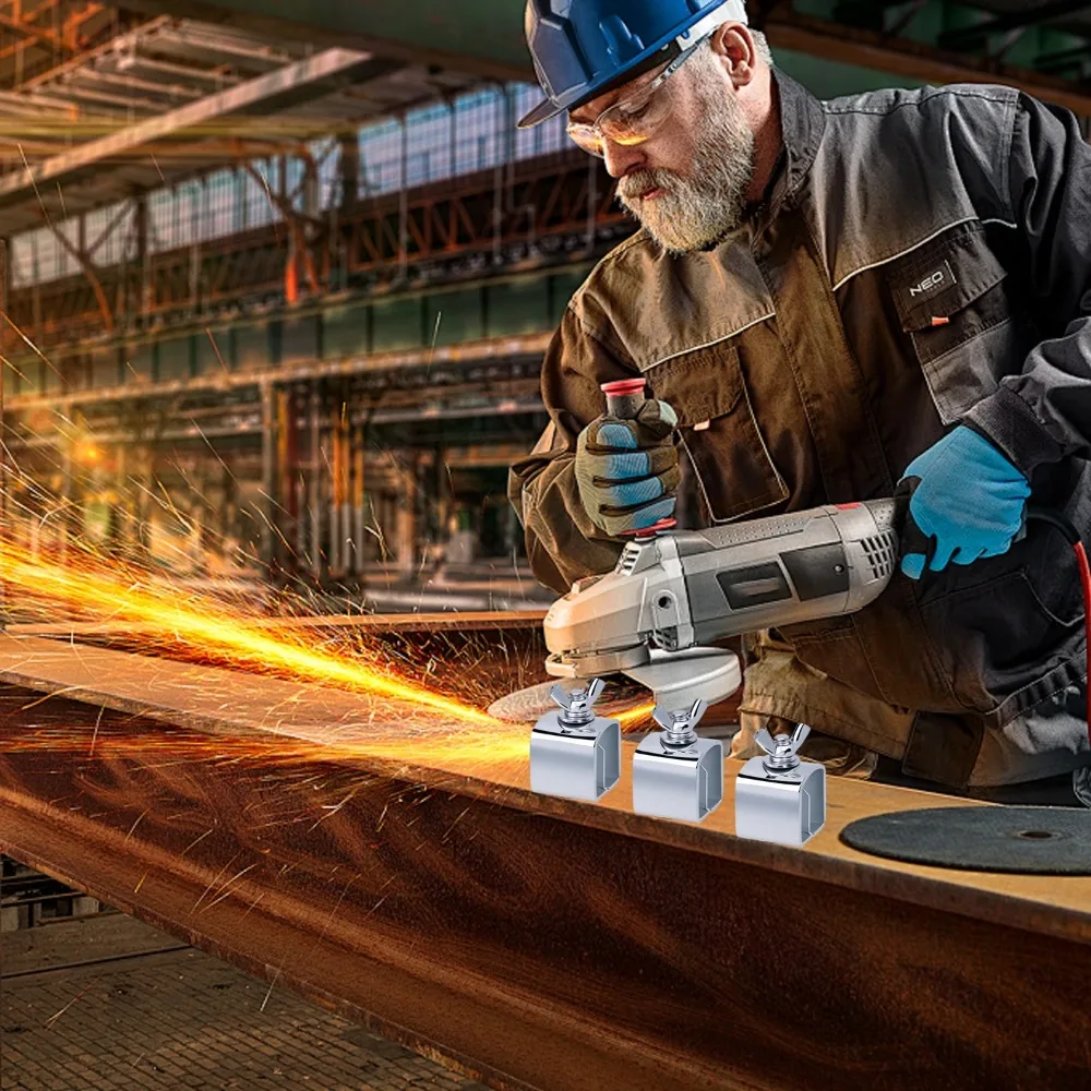 1/4Pcs Portable Adjustable Welding Butterfly Clip Mini Durable Weld Clips Holder Welding Positioner Home Repair Fixing Tool