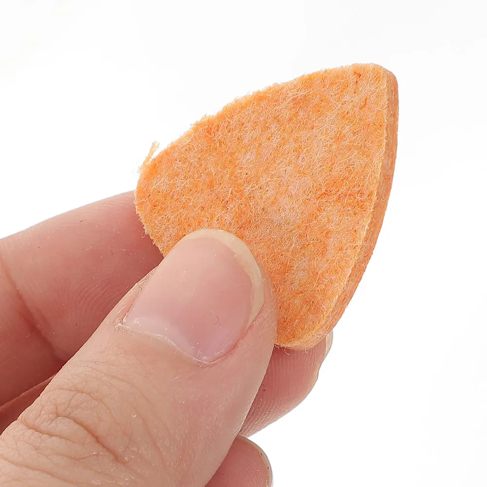 

Ukulele Picks Acoustic Guitar Supply Compact Replacements Felt Bass Plectrums Accessories for Electric