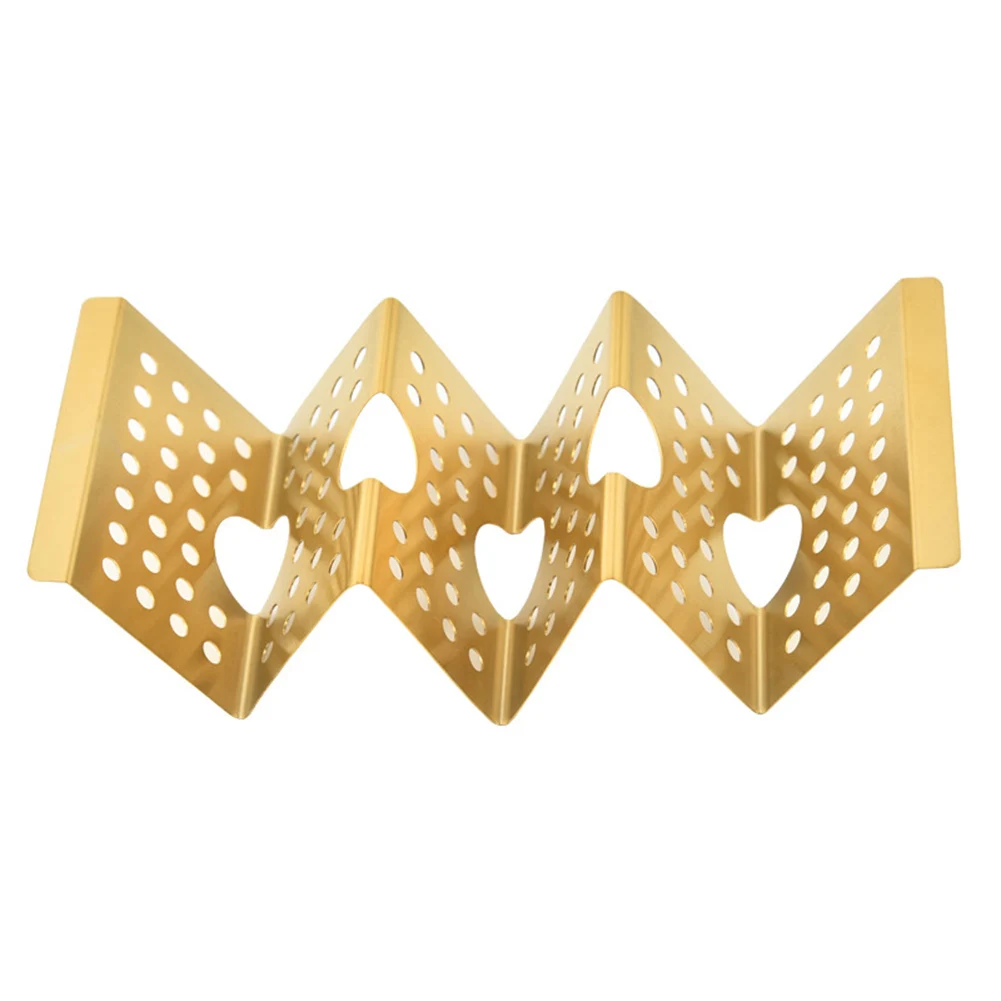 

Grilling Accessories Grilling Rack Compact Design Dishwasher Safe Lightweight Frame Compact Taco Holder Stand Burger