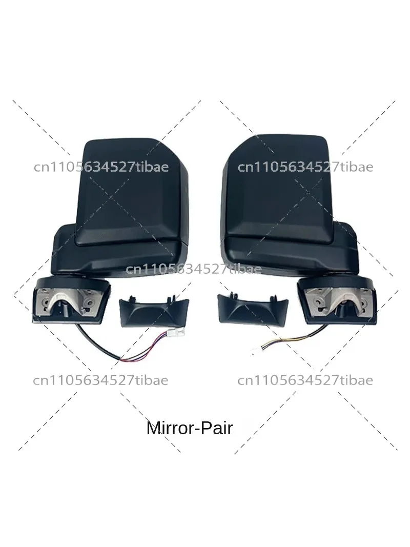 For Land Cruiser， LC76Side Mirror for Rearview 78 79 Modified 71 Series Electroplating with Light