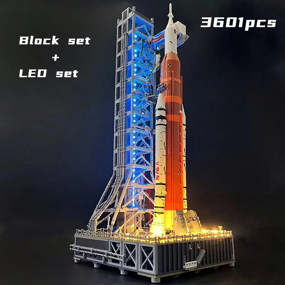 3601Pcs Nasa Artemis Space Launch System Creative Model Creator Expert Bricks 10341 Building Blocks Adults Toys Birthday Gifts