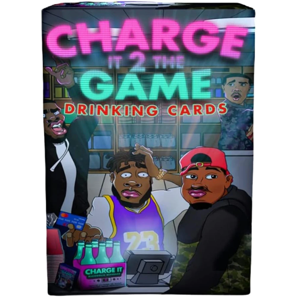 Charge It 2 The Game Drinking Cards First Edition Drinking Card Game Fun Games Nights Party Games Vacation