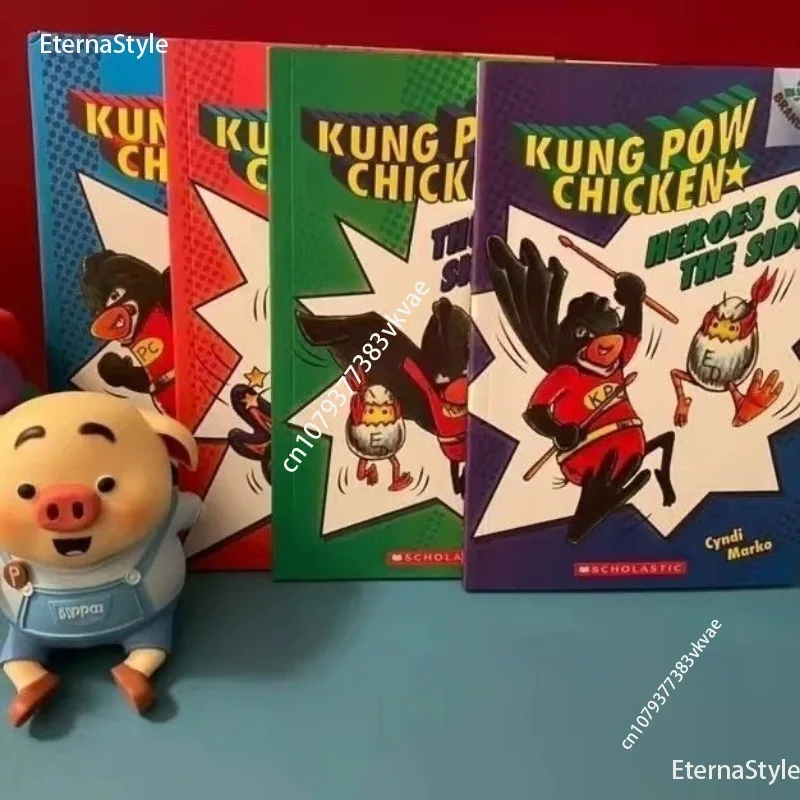 Big Tree Series Ponte Livro Enviar Áudio, Versão de leitura de pontos, Kung Pow Chicken, Xuele, 5 Volumes