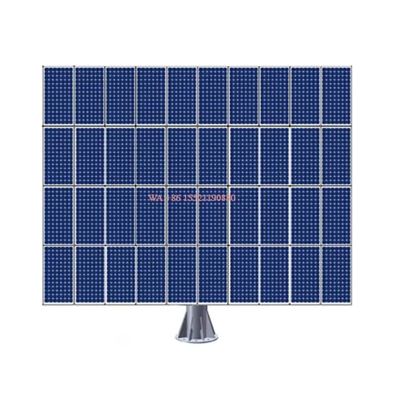 wmwmnu for Slewing Drive Solar Tracker Kit 12kw Dual Axis Solar Tracker with Mounting Frames